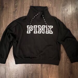 Woman’s Victoria’s Secret PINK Black Sweatshirt